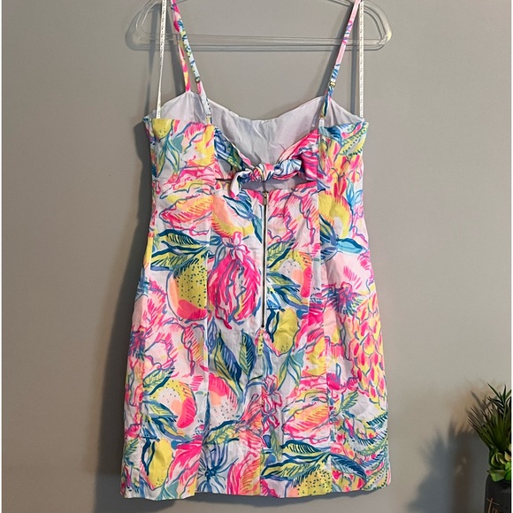 LILLY PULITZER | 14 | Padded Bust | Adjustable Straps | PEEKABOO back! - Picture 4 of 16